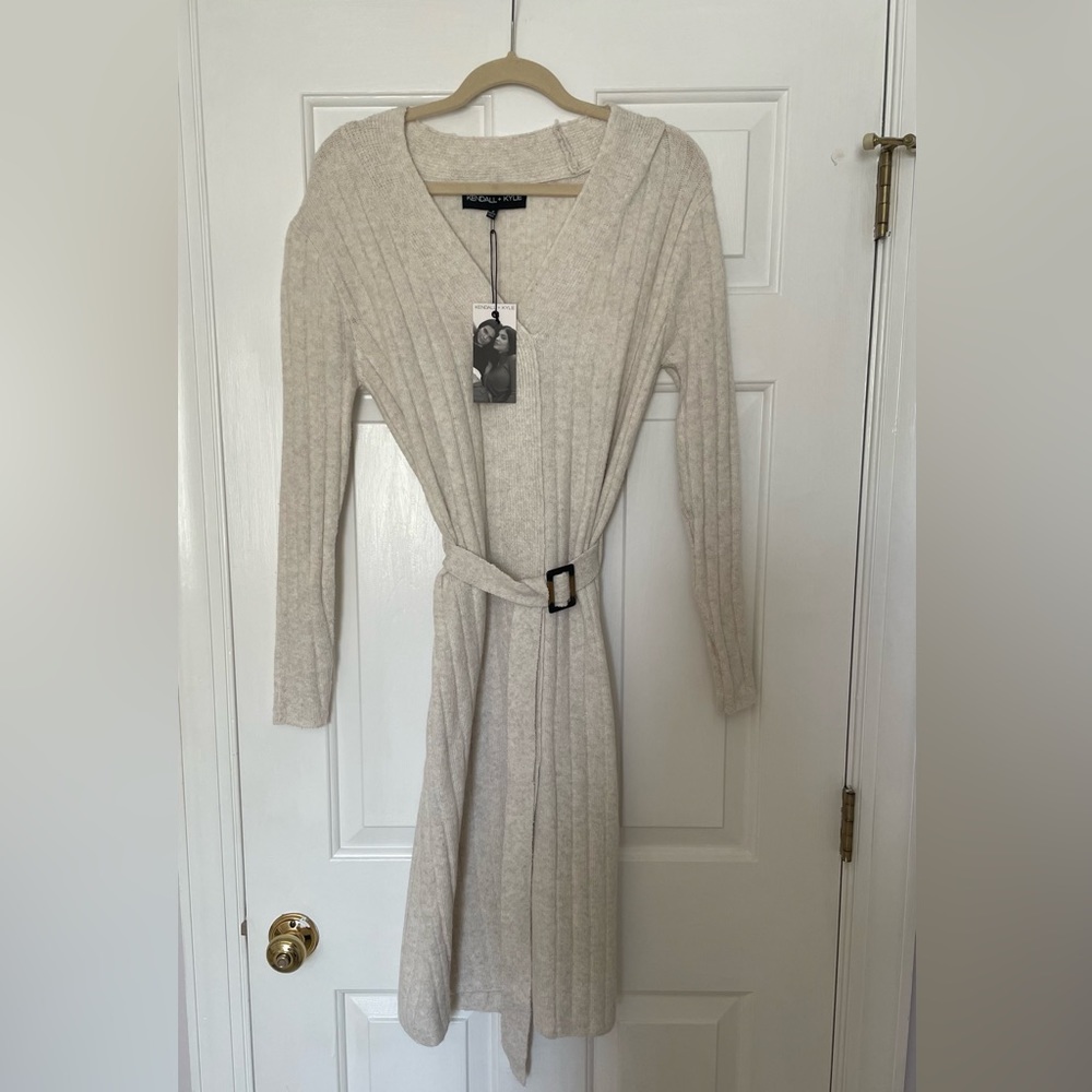 Kendall + Kylie NWT Long-Sleeve Sweater Dress